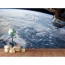 World With Nasa Satellite - Papier peint photo - Appliqué sur le mur