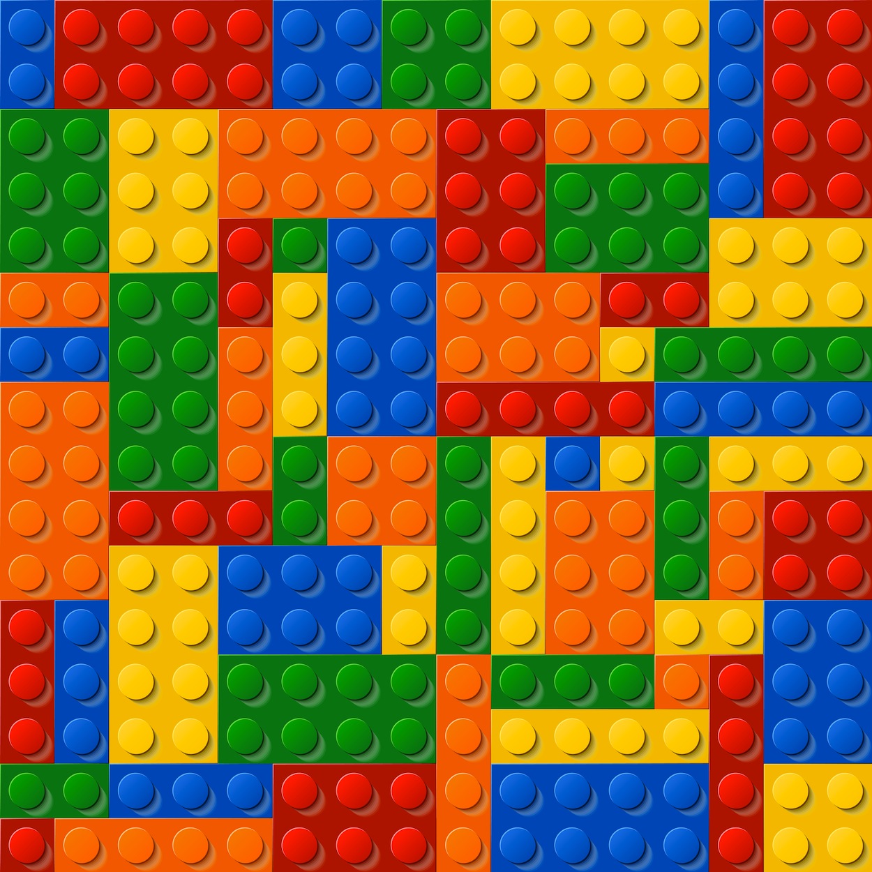 Lego decoration murale
